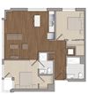 B1 Floor Plan B1 Floor Plan at The George, Wheaton, MD
